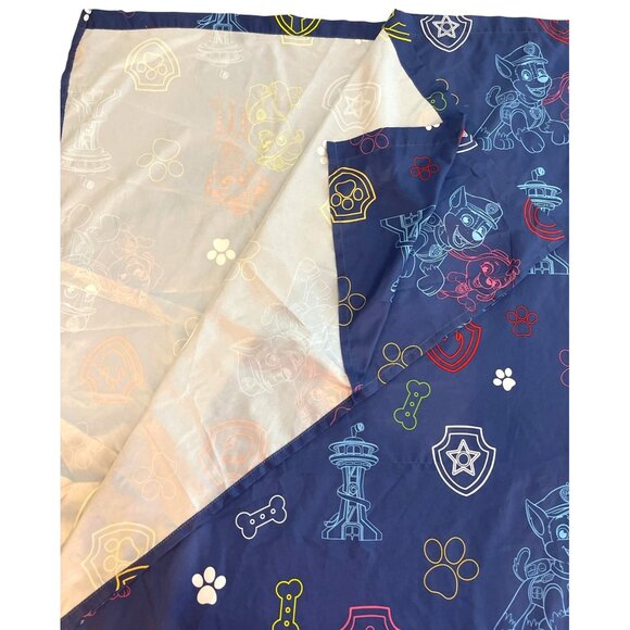 Kid 3 Piece Set Paw Patrol Nickelodeon Blue Twin Flat Sheet Pillowcases Bedding - Picture 7 of 12